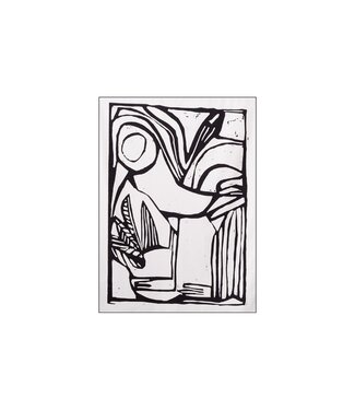 Urban Cotton Wandkleed Vogel