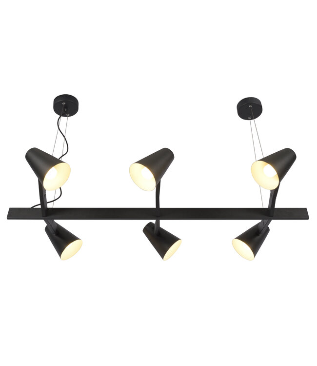 It's about RoMi hanglamp Biarritz recht zwart