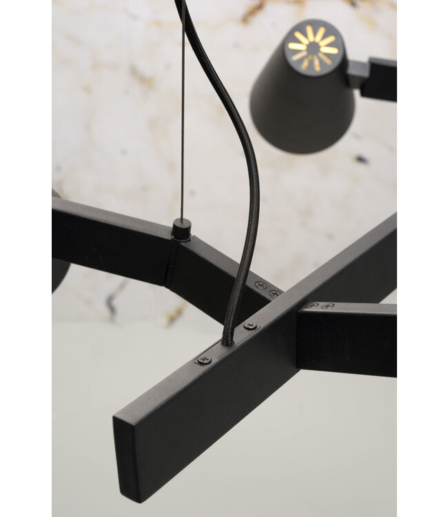 It's about RoMi hanglamp Biarritz recht zwart