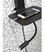 Wandlamp FLORENCE Large: met sfeerlicht, leeslamp, boekenplank en usb-oplader