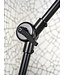 Plafond/wandlamp Amsterdam S met lampenkap textiel L