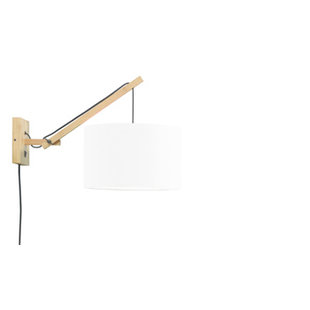 Wandlamp Andes nat 3220 wit, S