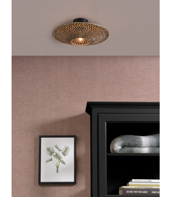 Good&Mojo Plafonnière Bali bamboe in 3 maten