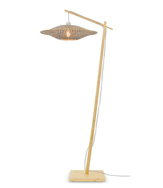 Good&Mojo Vloerlamp Bali met korte arm