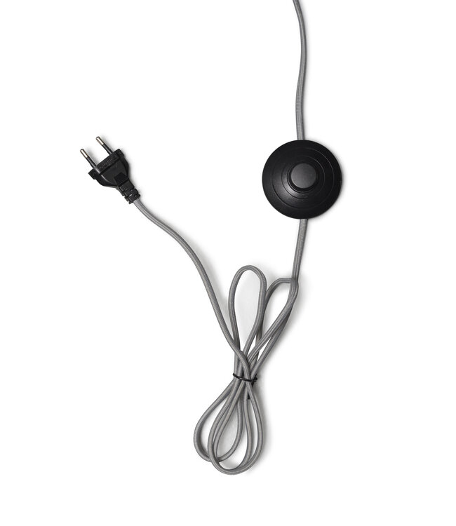 Good&Mojo vloerlamp Bali naturel of zwart met korte arm