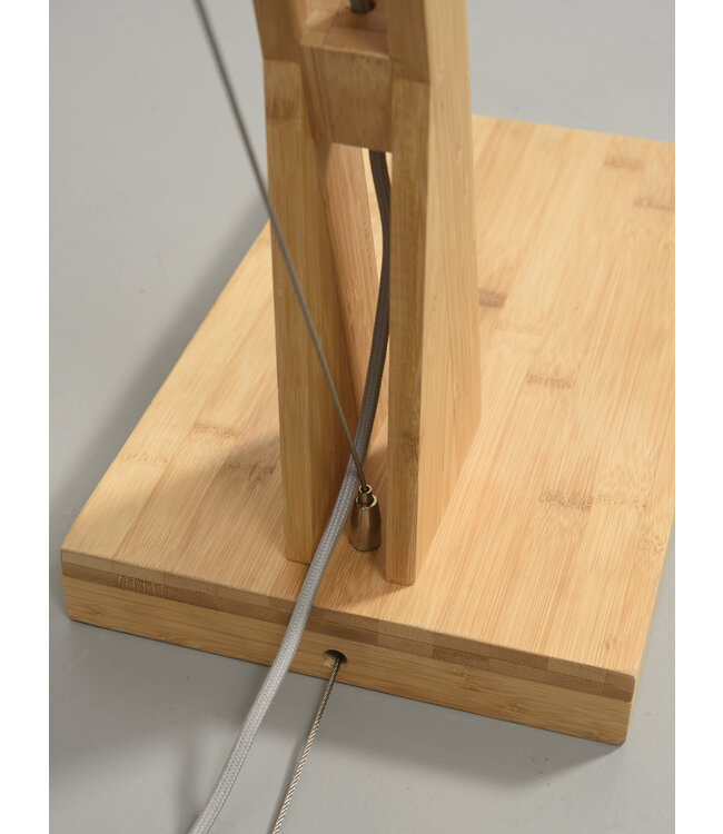 Good&Mojo vloerlamp Bali met lange, verstelbare arm