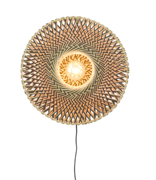 Good&Mojo wandlamp Bali bamboe in 3 maten
