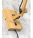 Good&Mojo wandlamp Bali Small naturel of zwart met korte arm