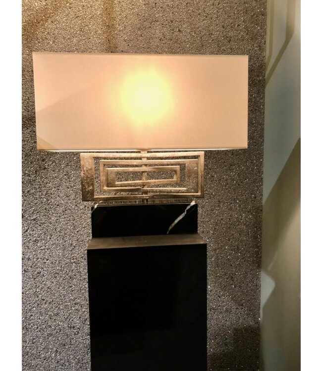 Leclercq & Bouwman tafellamp AVENUE in zilver of brass