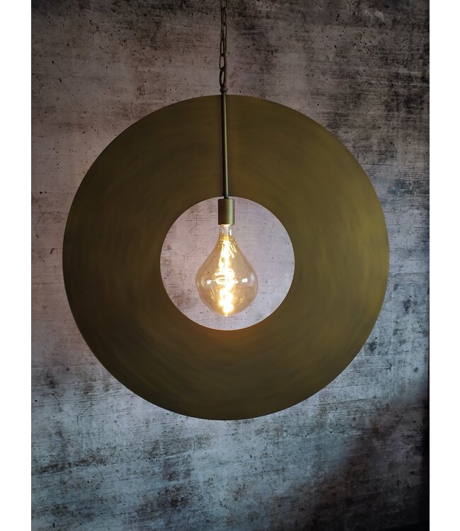 Leclercq & Bouwman hanglamp Corum in ambachtelijk metaal, 4 kleuren, 2 maten