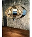 Hanglamp Malibu in bladzilver of industrial dark