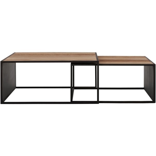 DTP Home DTP Home salontafel Cosmo vierkant 2-delig