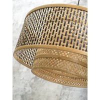thumb-Wandlamp Bhutan bamboe naturel verstelbaar op 2 punten-5