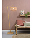 Vloerlamp BROMO bamboe naturel met lampenkap in 2 maten