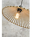 Hanglamp BROMO bamboe naturel met asymmetrische lampenkap in 3 maten