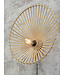 Wandlamp BROMO bamboe naturel asymmetrisch in 3 maten