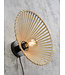 Wandlamp BROMO bamboe naturel asymmetrisch in 3 maten