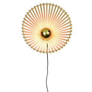 Wandlamp Bromo bamboe asymmetrisch