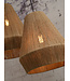 Hanglamp Iguazu cone in jute naturel | 2 maten