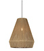 Hanglamp Iguazu cone in jute naturel | 2 maten