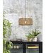 Hanglamp Iguazu rond in jute naturel | 2 maten