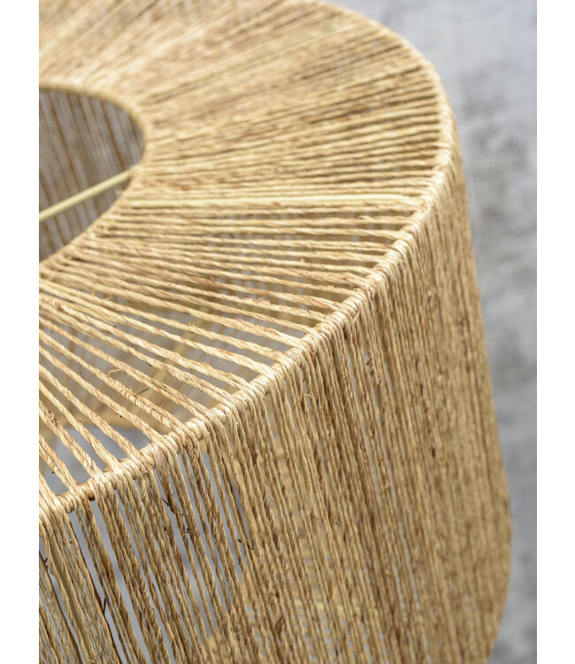 Hanglamp Iguazu rond in jute naturel | 2 maten