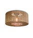 Good&Mojo plafondlamp Iguazu rond in jute naturel
