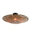Plafondlamp Kalimantan Bamboo flat in 3 maten