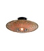 Plafondlamp Kalimantan Bamboo flat in 3 maten