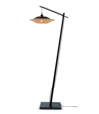 Good&Mojo Vloerlamp Kalimantan bamboe vast