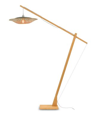 Good&Mojo Vloerlamp Kalimantan bamboe verstelbaar