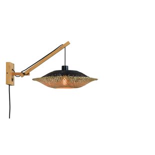 Wandlamp Kalimantan naturel S