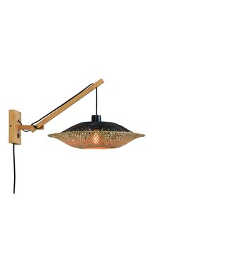 Good&Mojo Wandlamp Kalimantan naturel S