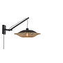 Wandlamp Kalimantan zwart Small