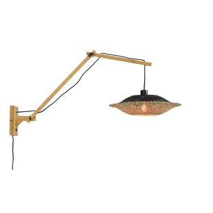 Wandlamp Kalimantan naturel L