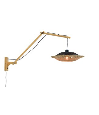 Good&Mojo Wandlamp Kalimantan naturel L