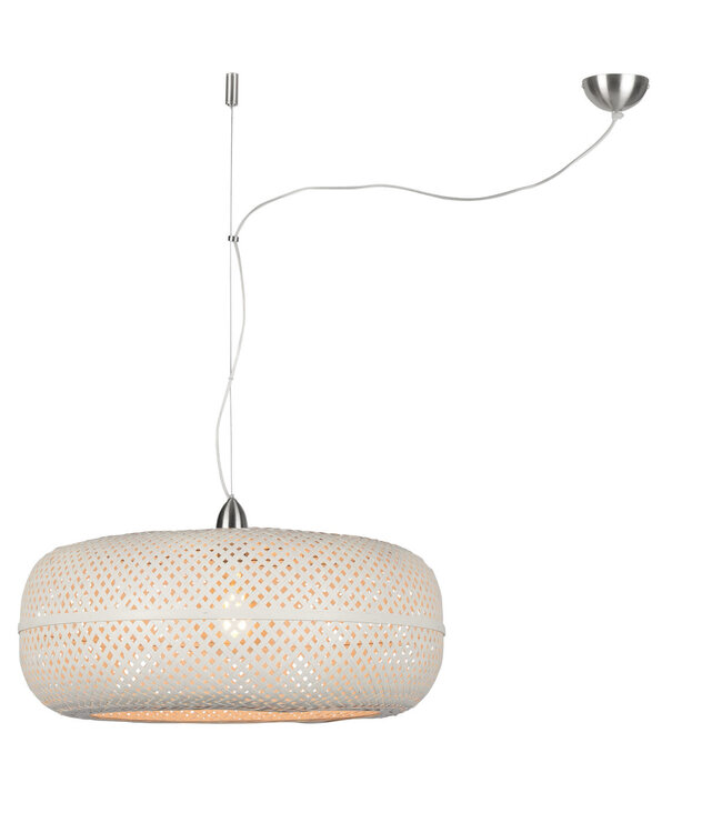 Hanglamp Palawan bamboe in drie kleuren