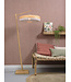 Vloerlamp PALAWAN bamboe naturel met lampenkap in 2 maten