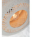 Wandlamp Palawan bamboe naturel met arm Small