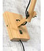 Wandlamp Palawan bamboe naturel met arm Small