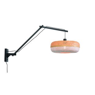 Wandlamp Palawan zwart L