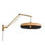 Wandlamp Palawan bamboe naturel met arm Large