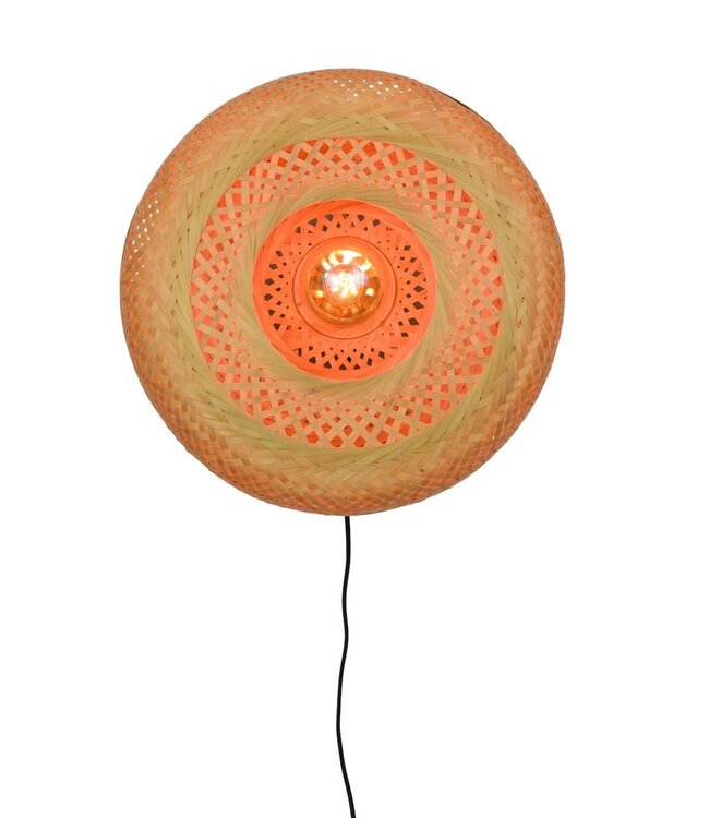 Wandlamp Palawan verticaal rond