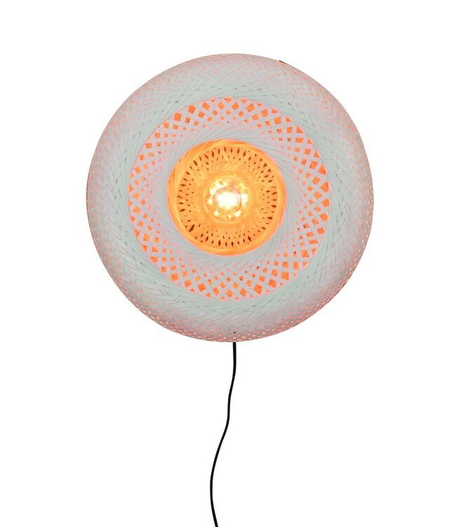 Wandlamp Palawan verticaal rond