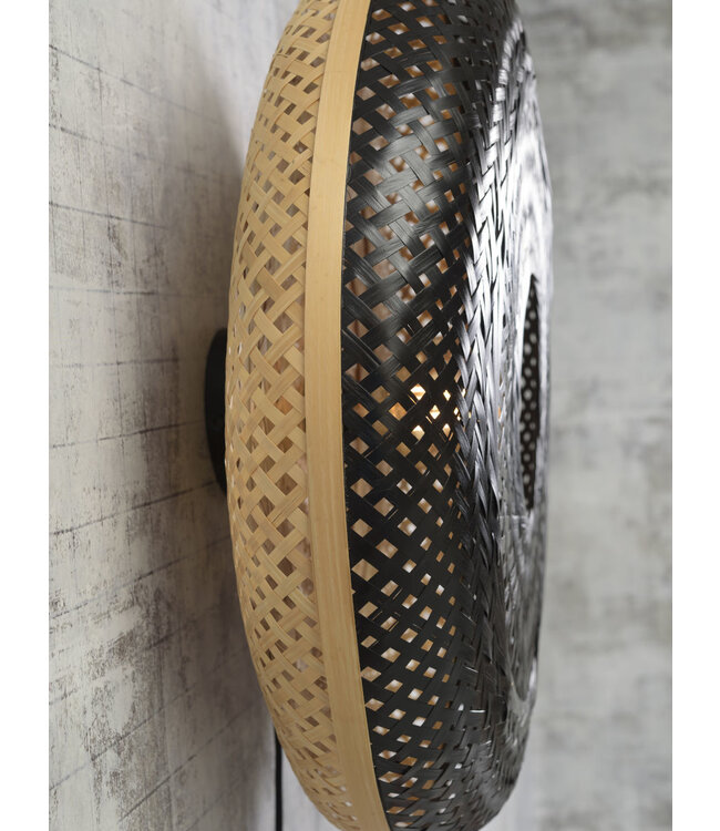 Wandlamp Palawan verticaal rond