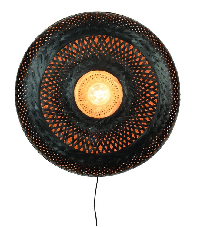 Wandlamp Palawan verticaal rond