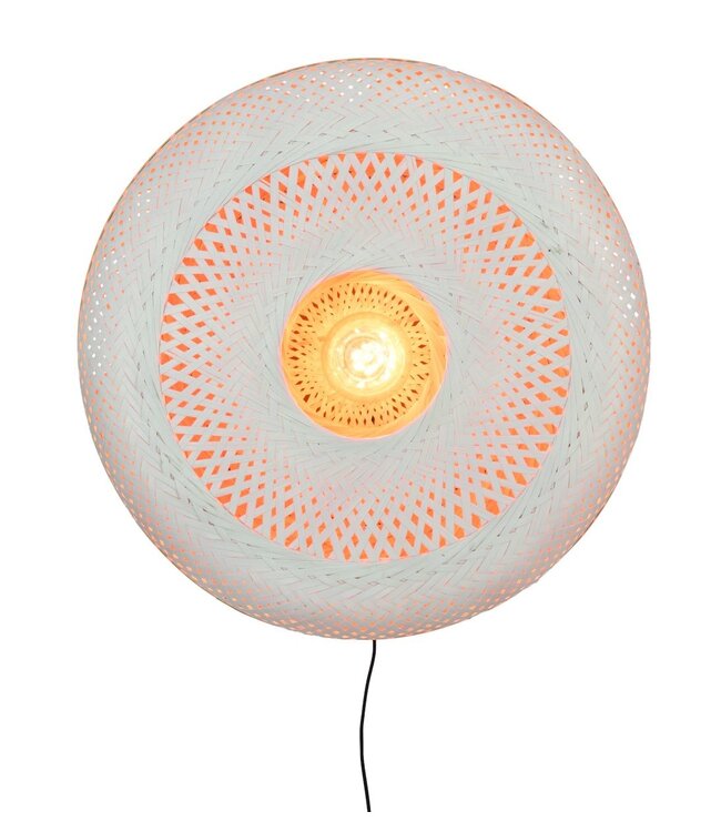 Wandlamp Palawan verticaal rond
