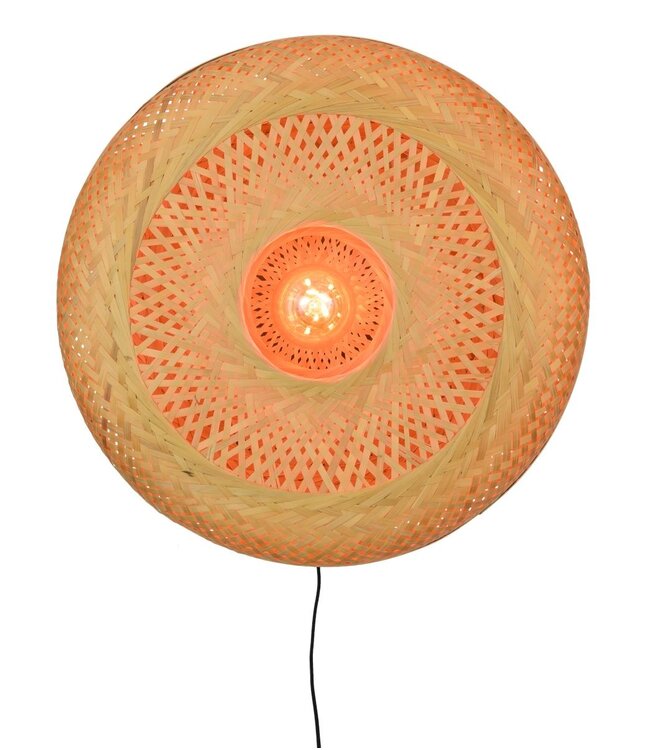 Wandlamp Palawan verticaal rond