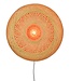 Wandlamp Palawan verticaal rond