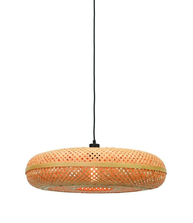 Hanglamp Palawan bamboe flat